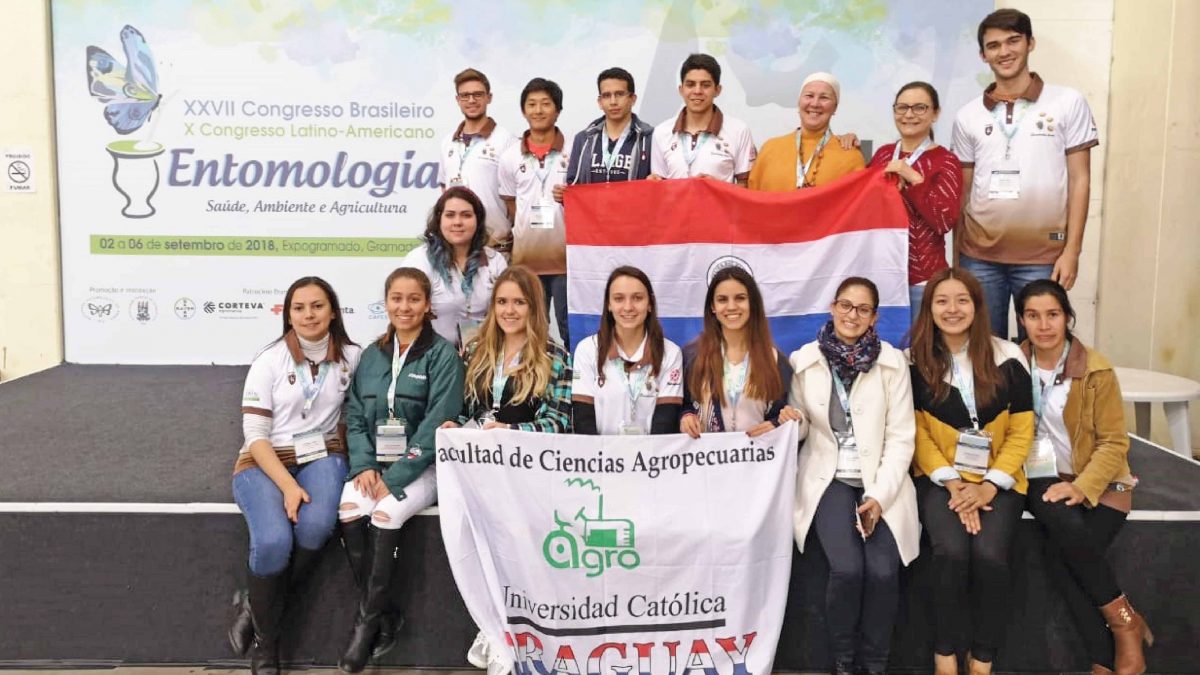 Estudiante de Ing. Agronómica – Hohenau sobresale en Congreso Brasileño de Entomología