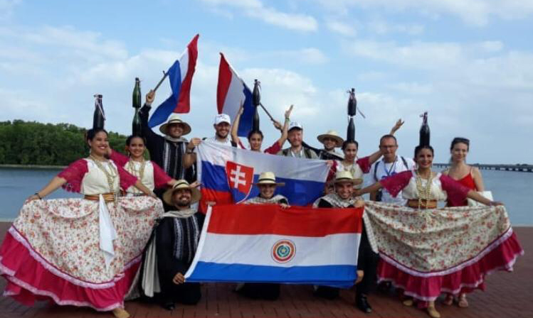 Delegación paraguaya en la Jornada Mundial de la Juventud en Panamá