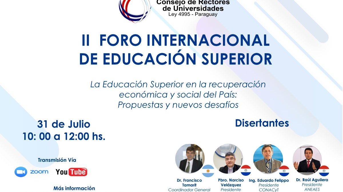 II Foro Internacional del Consejo de Rectores de Paraguay