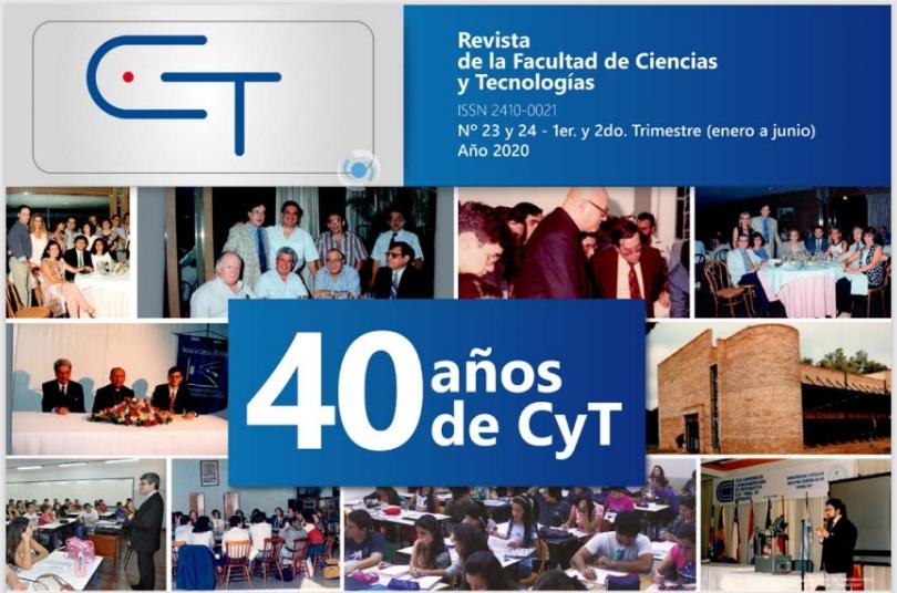 Revista CyT Edición N° 23 y 24 de la Facultad de Ciencias y Tecnología de la UC