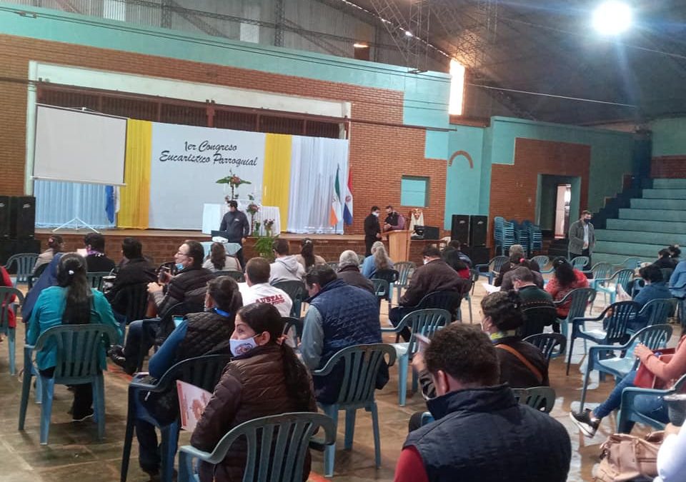 1° Congreso Eucarístico Parroquial con apoyo de la UC María Auxiliadora
