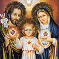 La Sagrada Familia de Jesús, María y José