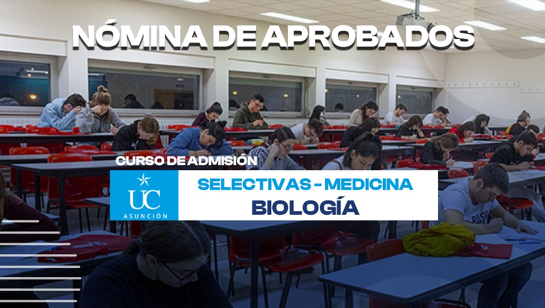 Aprobados en Biología para Admisión a Medicina- Campus Asunción