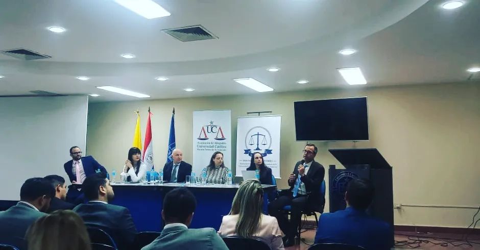 Realizan 1° conversatorio de Derecho Comparado en materia civil, penal y laboral entre Brasil y Paraguay