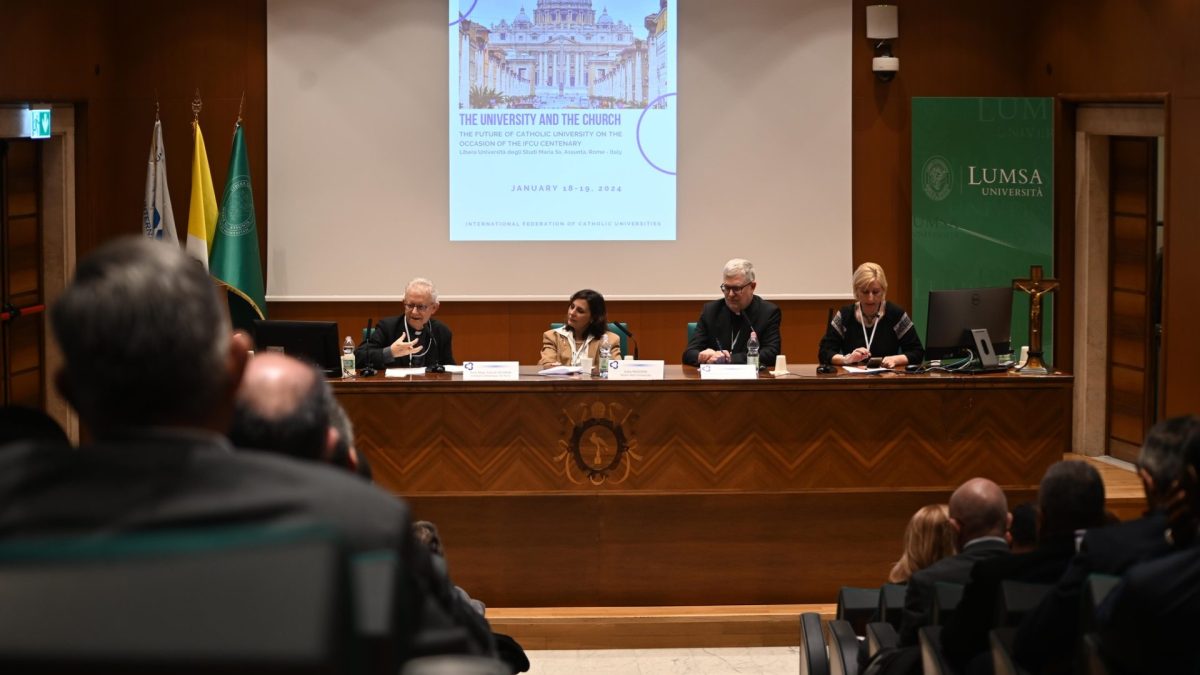 Rectores de Universidades Católicas participan de conferencia de la FIUC