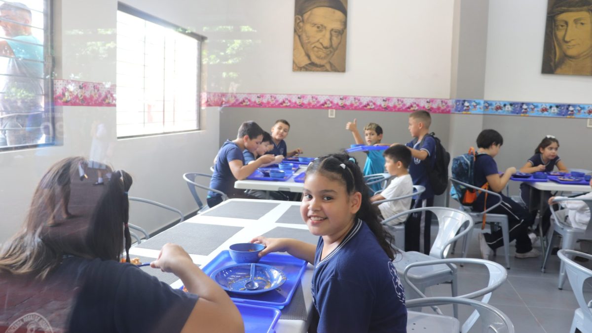 Universidad Católica inaugura comedor para los niños de la Escuela Santa Luisa de Marillac